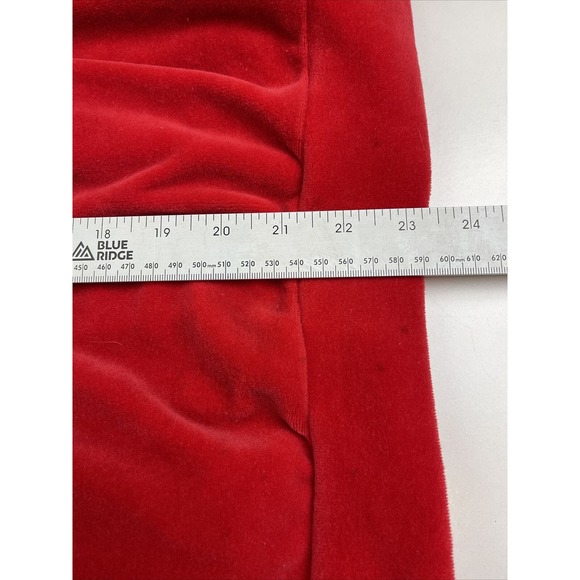 Vintage 90's Goola Gong Velour Red Track Suit Medium - Picture 14 of 16